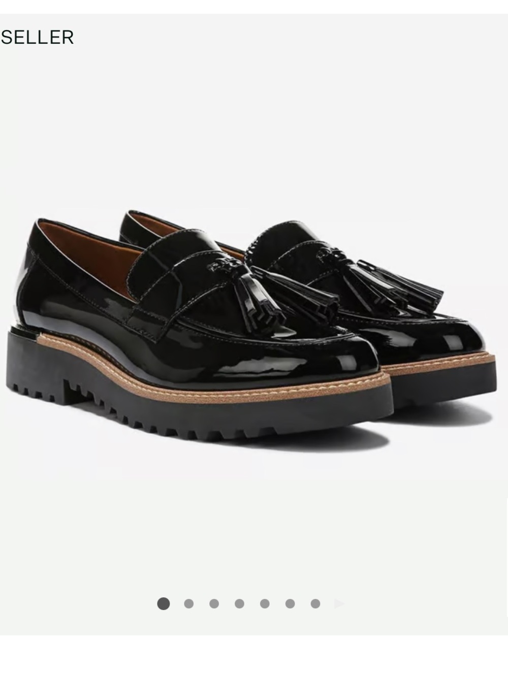 NWT Franco Sarto Carolynn Tassel Loafer size 8.5